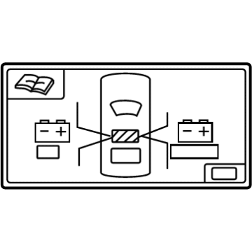 Toyota 288A2-F4021 Info Label
