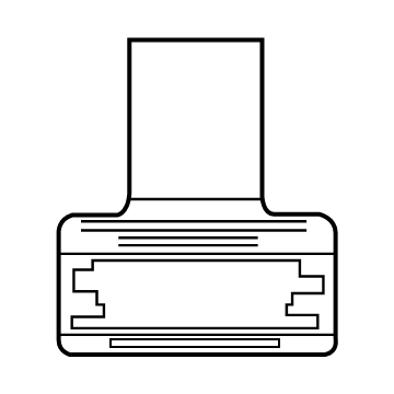 Toyota 74599-0E020 Air Bag Label