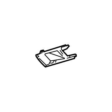 Toyota 81361-0E050 Lens, Passenger Side 81361-0E050 Toyota Lens, Passenger Side Illustration 1 of 1