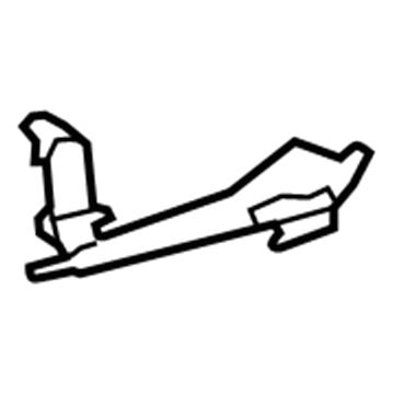72660-0C040 Toyota Seat Support, Inner Illustration 1 of 1