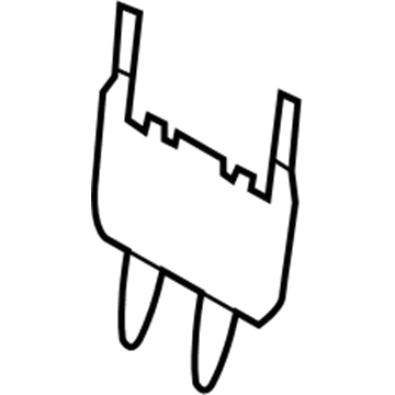 71098-0C010-B3 Toyota Lower Cover, Gray, Passenger Side Illustration 1 of 1
