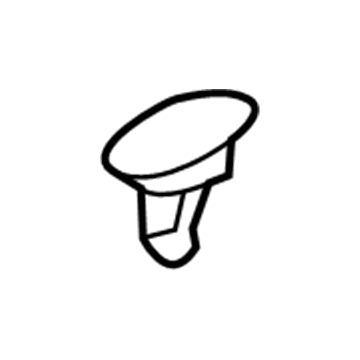 Toyota 90467-06084 Surround Weatherstrip Clip