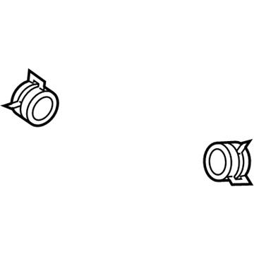 Toyota 90466-A0014 Outlet Hose Clamp