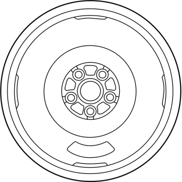 Toyota SU003-11203 Wheel, Spare