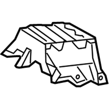 Toyota 57054-06040 Reinforcement Plate