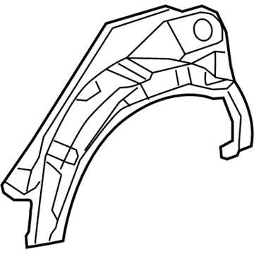 Toyota 61631-06060 Outer Wheelhouse