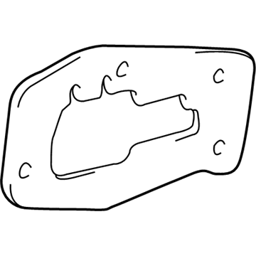 Toyota 81672-08020 Combination Lamp Assembly Gasket