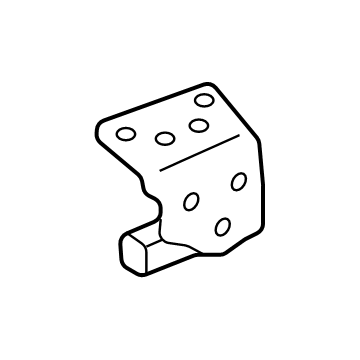 Toyota 52015-12420 Bumper Bracket