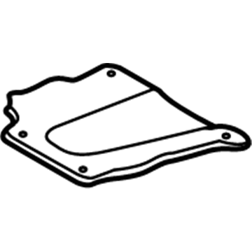 12122-50020 Toyota Baffle Plate Illustration 1 of 1