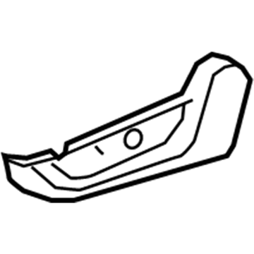 71812-0E060-E0 Toyota Outer Side Panel, Sand, Driver Side Illustration 1 of 1