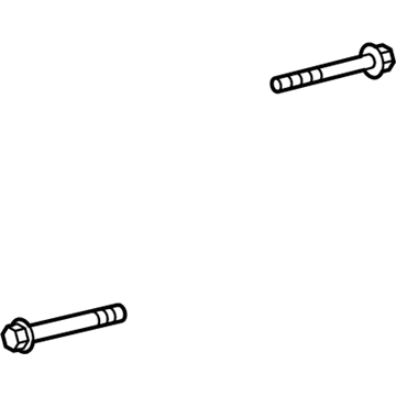 Toyota 90119-A0434 Upper Control Arm Bolt