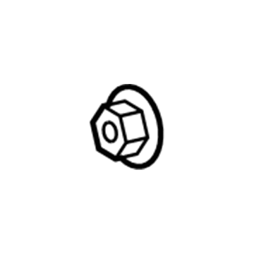 Toyota 90080-17221 Lower Control Arm Nut