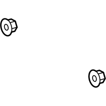 Toyota 90080-17221 Lower Control Arm Nut