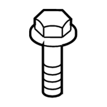 Toyota 90119-06587 Mount Bracket Screw