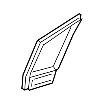 Toyota 68216-02010 Glass Weatherstrip
