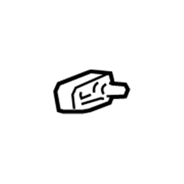 73371-60040-E1 Toyota Hanger, Beige, Rear Illustration 1 of 1