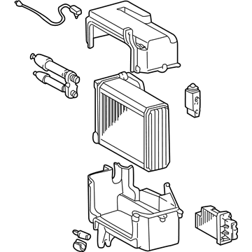 Toyota 88510-0C030 Evaporator Assembly