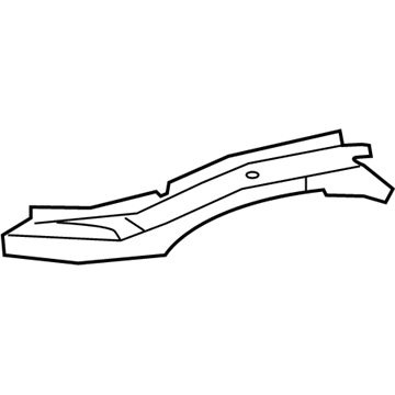 53705-WAA03 Toyota Rear Support, Upper Passenger Side Illustration 1 of 1