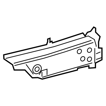 Toyota 53731-WAA01 Upper Plate