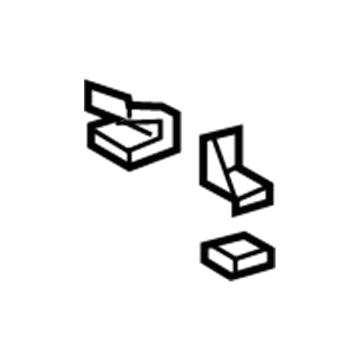 Toyota 53268-0C901 Reinforcement Bracket
