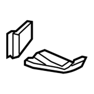 Toyota 53725-0C901 Apron Reinforcement