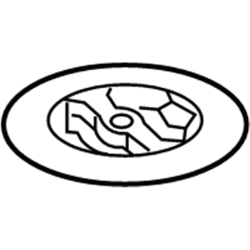 Toyota 64777-32030 Spare Carrier Clamp