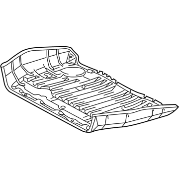 Toyota 58311-08031 Rear Floor Pan