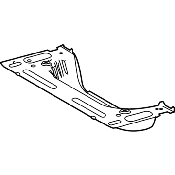 Toyota 58312-62010 Rear Floor Pan