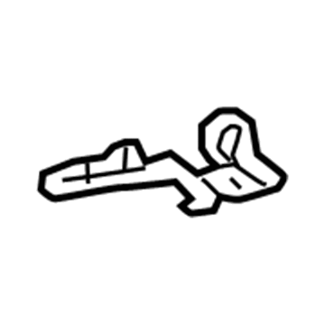 71873-33140 Toyota Shield, Front Seat Cushion, Lower Driver Side Illustration 1 of 1