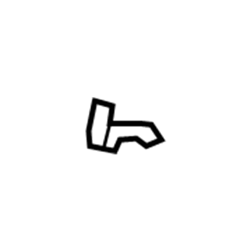 72136-33250 Toyota Handle Bracket, Outer Passenger Side Illustration 1 of 1