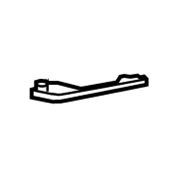 71874-47090 Toyota Shield, Front Seat Cushion, Lower Passenger Side Illustration 1 of 1