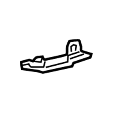 71874-47080 Toyota Shield, Front Seat Cushion, Lower Passenger Side Illustration 1 of 1