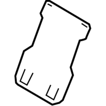 79977-33030 Toyota Felt, Front Seat Back, Passenger Side Illustration 1 of 1