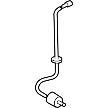 89465-50200 Toyota Oxygen Sensor, Rear Driver Side Illustration 1 of 1