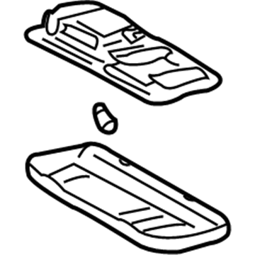 Toyota 81260-12120-B0 MAP Lamp