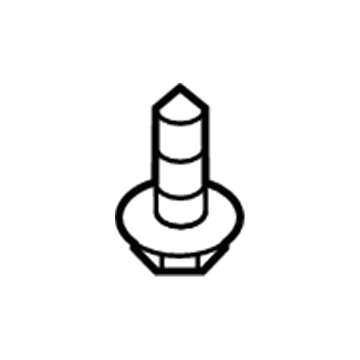 Toyota 90119-A0451 Side Shield Bolt
