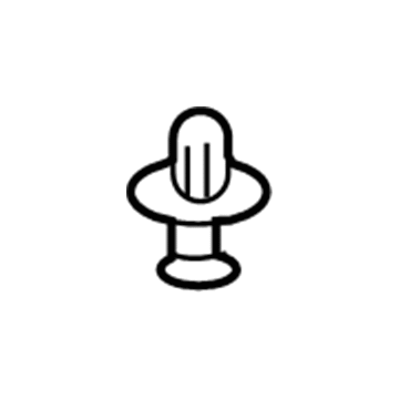 Toyota 90467-07220 Splash Shield Clip