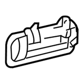 Toyota Exterior Door Handle - 69220-60071-C0