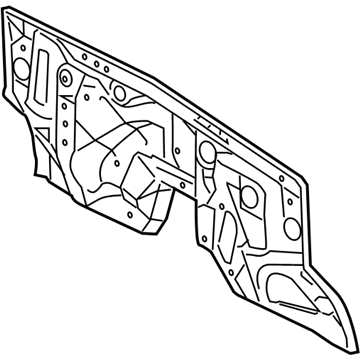 Toyota Sequoia Dash Panel - 55101-0C100