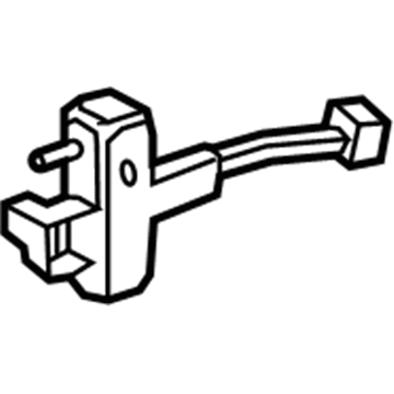 68610-33121 Toyota Door Check, Front Illustration 1 of 1