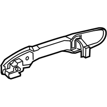 Toyota bZ4X Exterior Door Handle - 69211-47021-A2