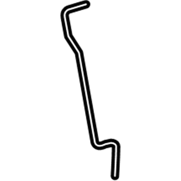 69311-33120 Toyota Lock Rod, Passenger Side Illustration 1 of 1
