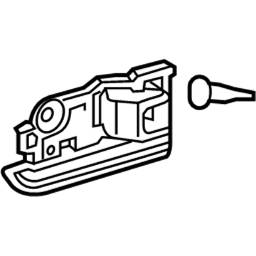 Toyota RAV4 Prime Interior Door Handle - 69206-33150-C0