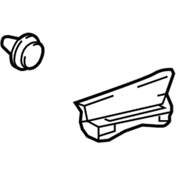 Toyota 67491-F4010-C1 Finish Panel