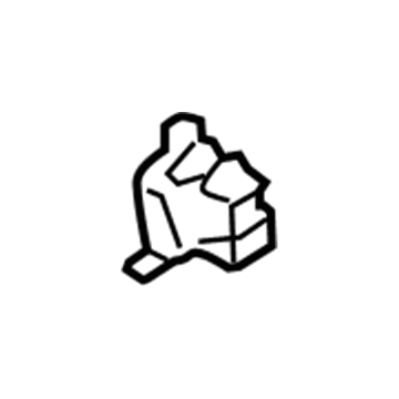 Toyota 77296-12040 Filler Pipe Upper Bracket