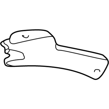 12512-20010 Toyota Mount Bracket Illustration 1 of 1
