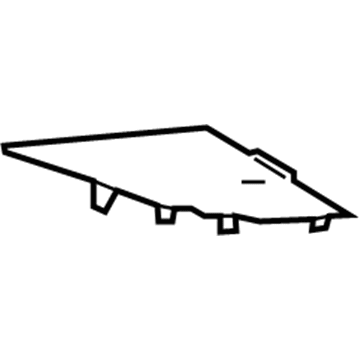 Toyota 55409-10040-C1 Speaker Cover