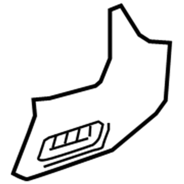 Toyota 55404-10180-C0 Finish Panel