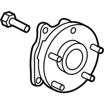 Toyota 43550-F4010 Hub Assembly