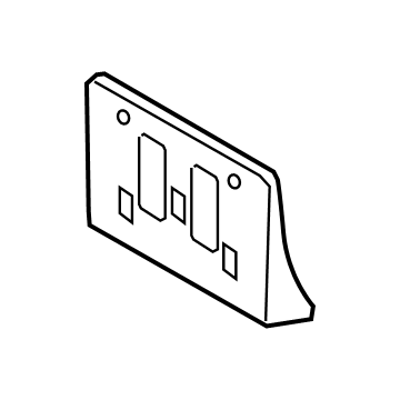 Toyota 52114-02290 License Bracket
